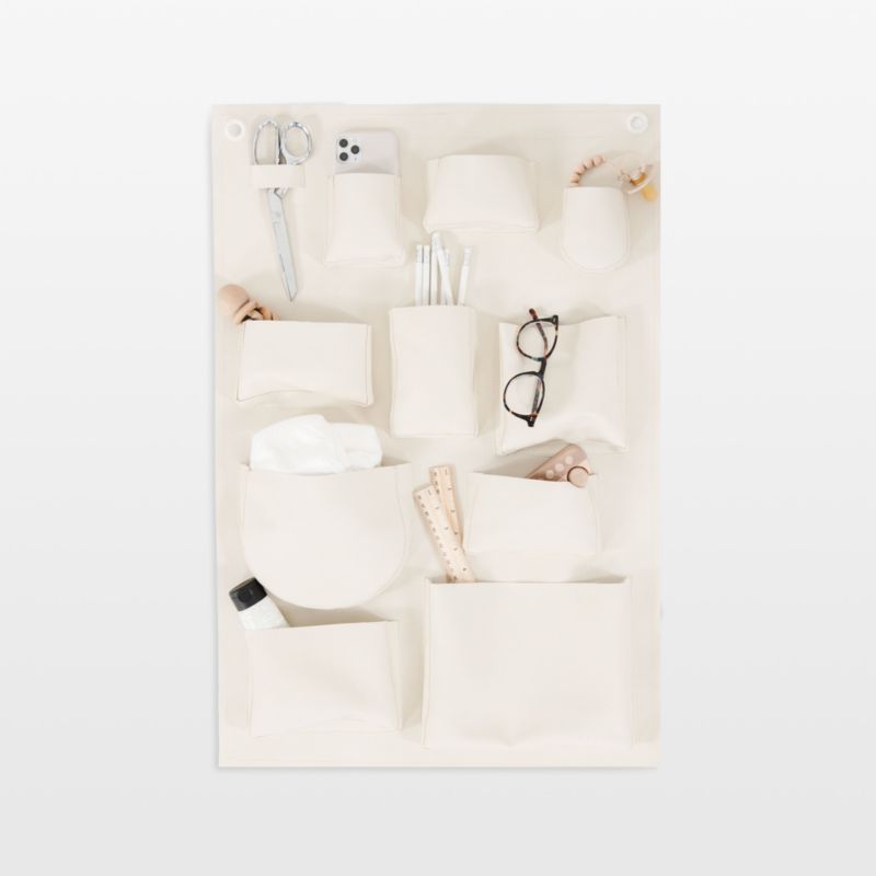 Gathre Wall Tidy Ivory White Hanging Storage Organizer added by Spoak Member