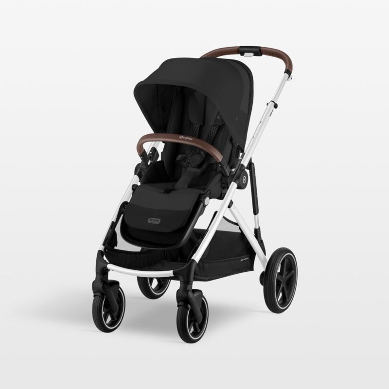 CYBEX Moon Black Gazelle S Modular Baby Stroller with Silver Frame added by Spoak Member