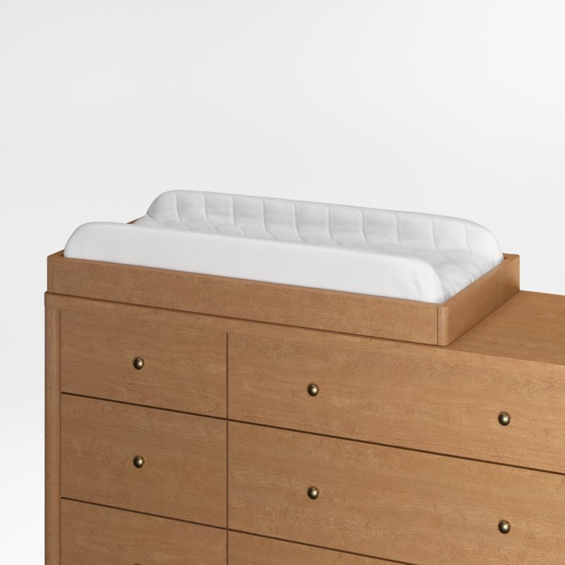 Hampshire Natural Brown Wood Baby Changing Table Topper added by Spoak Member