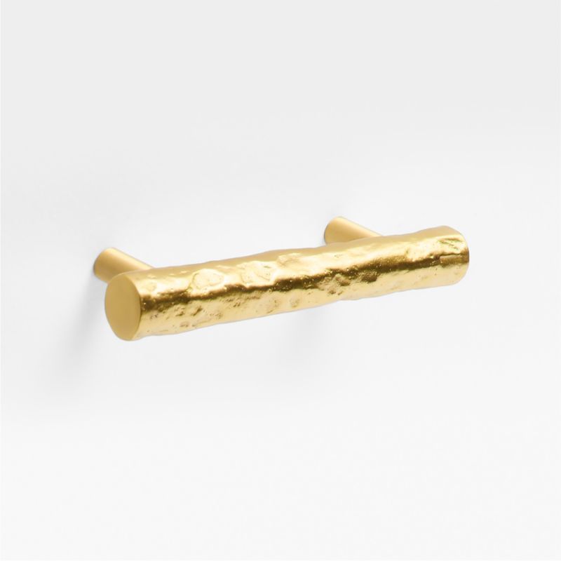 Forged 3" Brushed Brass Cabinet Pull added by Spoak Member