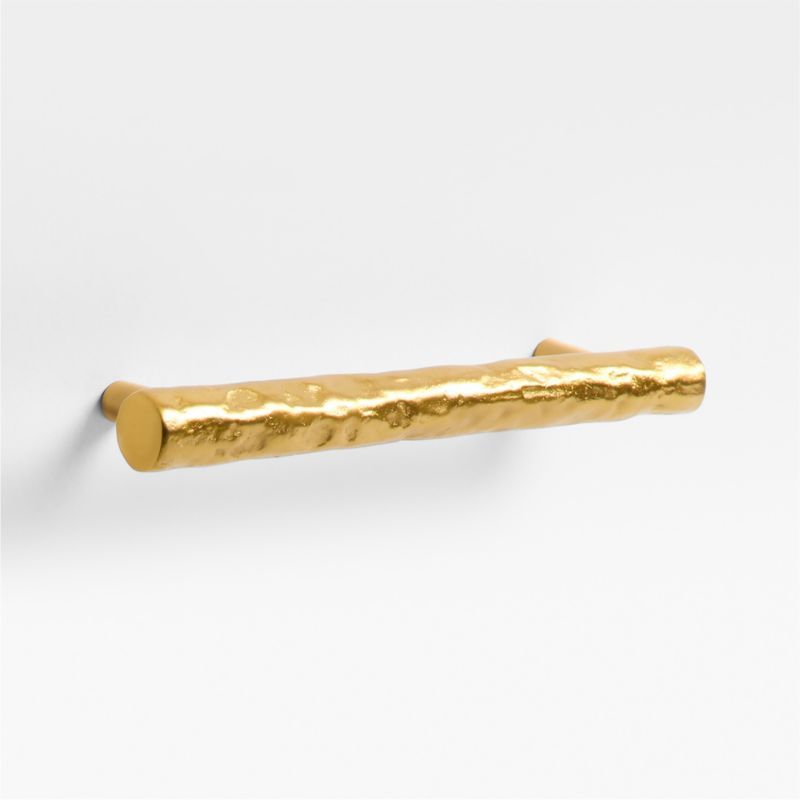Forged 5" Brushed Brass Cabinet Pull added by Spoak Member