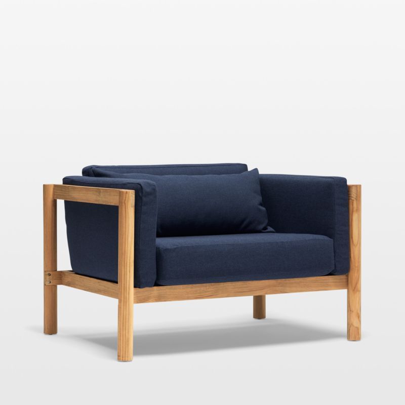 Neighbor ™ Haven Navy Blue Outdoor Chair and a Half added by Spoak Member