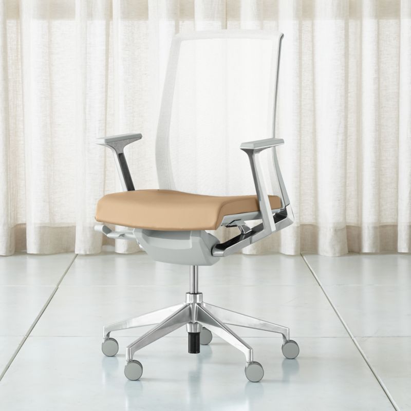 Haworth® Very® Mesh Buff Desk Chair added by Spoak Member