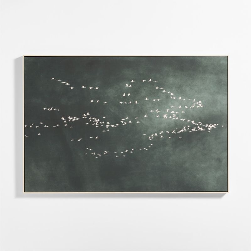 "Heading South" Green Canvas 70" x 47" Wall Art Print added by Spoak Member