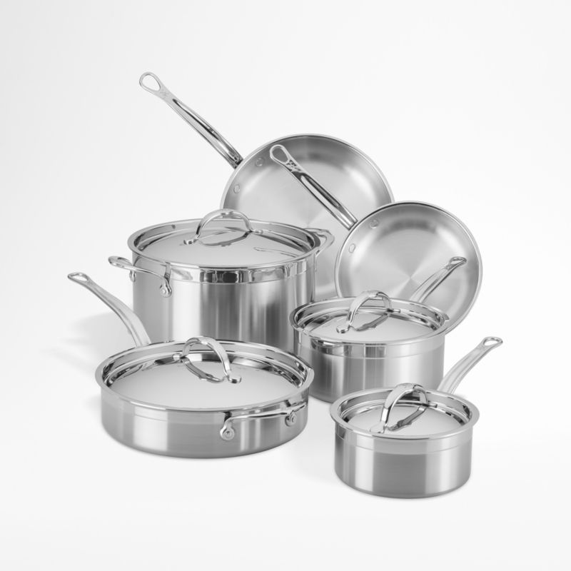 Hestan ProBond Stainless Steel 10-Piece Cookware Set added by Spoak Member