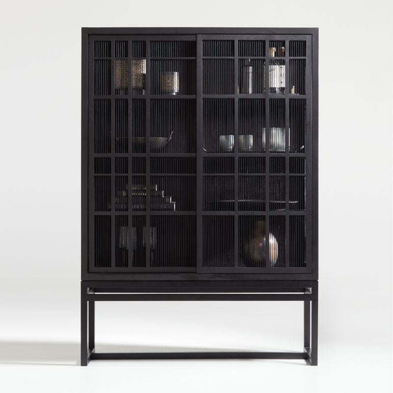 Highland Black Cabinet with Sliding Doors added by Spoak Member