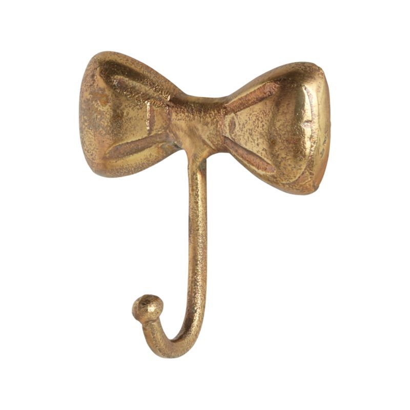 Little Bow Gold Metal Wall Hook, Set of 3 added by Spoak Member