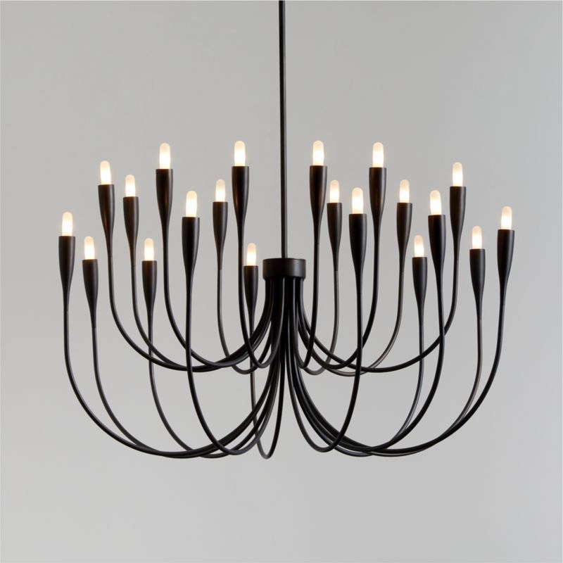 Iiona Large Black Candelabra Chandelier Light added by Spoak Member