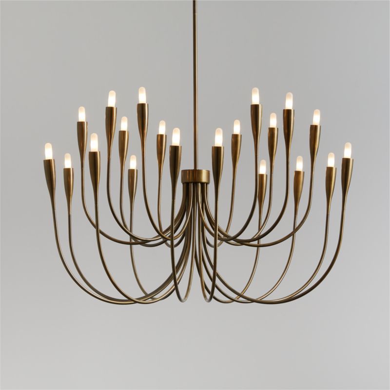 Iiona Large Brass Candelabra Chandelier Light added by Spoak Member