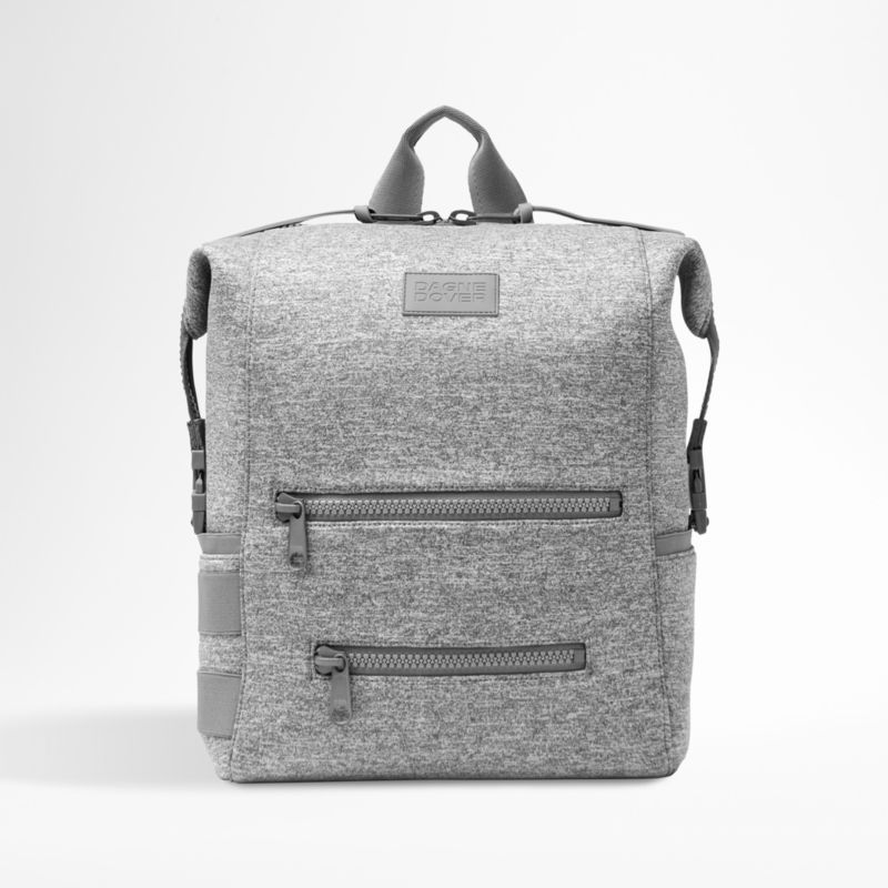 Dagne Dover Indi Heather Grey Large Diaper Bag Backpack added by Spoak Member