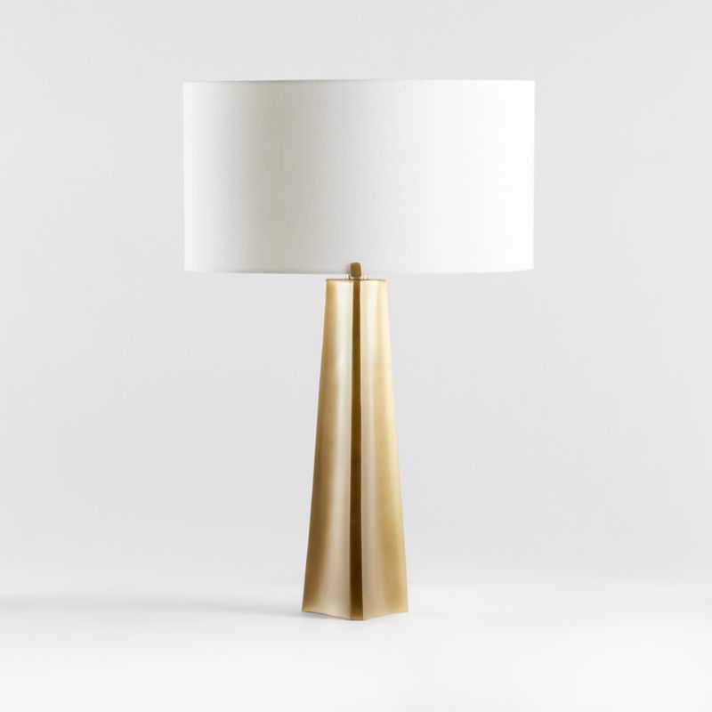 Isla Brass Triangle Table Lamp, Set of 2 added by Spoak Member