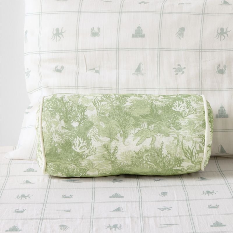 Alexander Green Tapestry Bolster Pillow by Jake Arnold added by Spoak Member