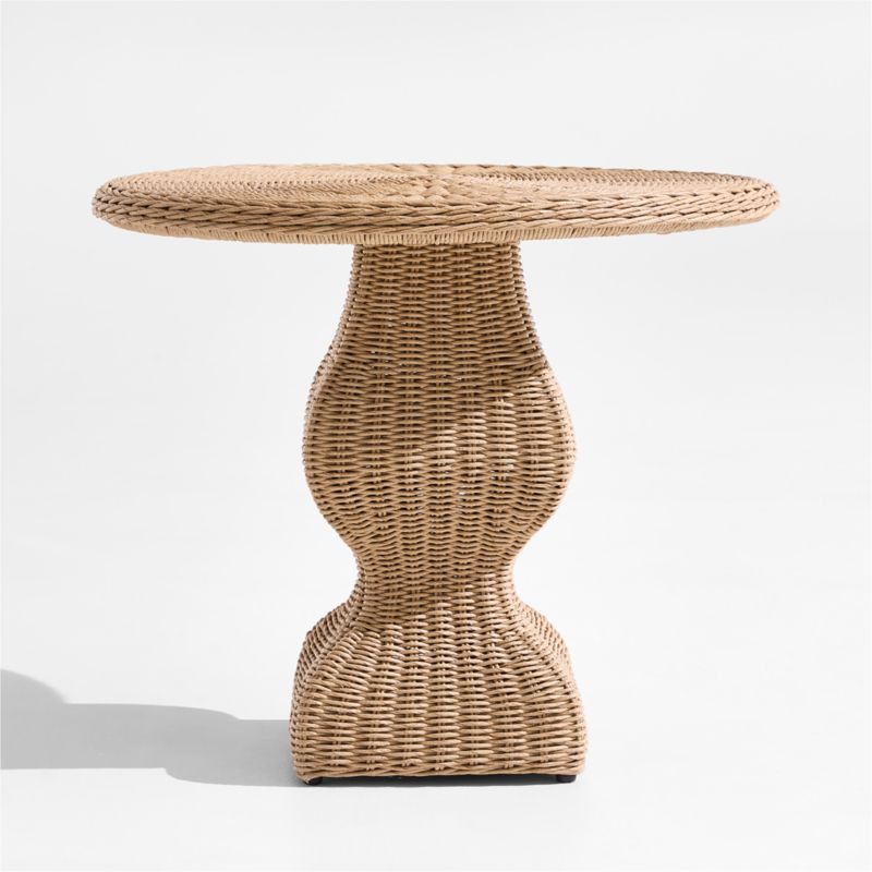 The Felix Wicker Outdoor Accent Table by Jake Arnold added by Spoak Member