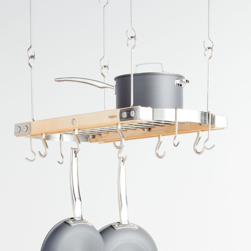 J.K. Adams 24" Maple Oval Hanging Pot Rack added by Spoak Member