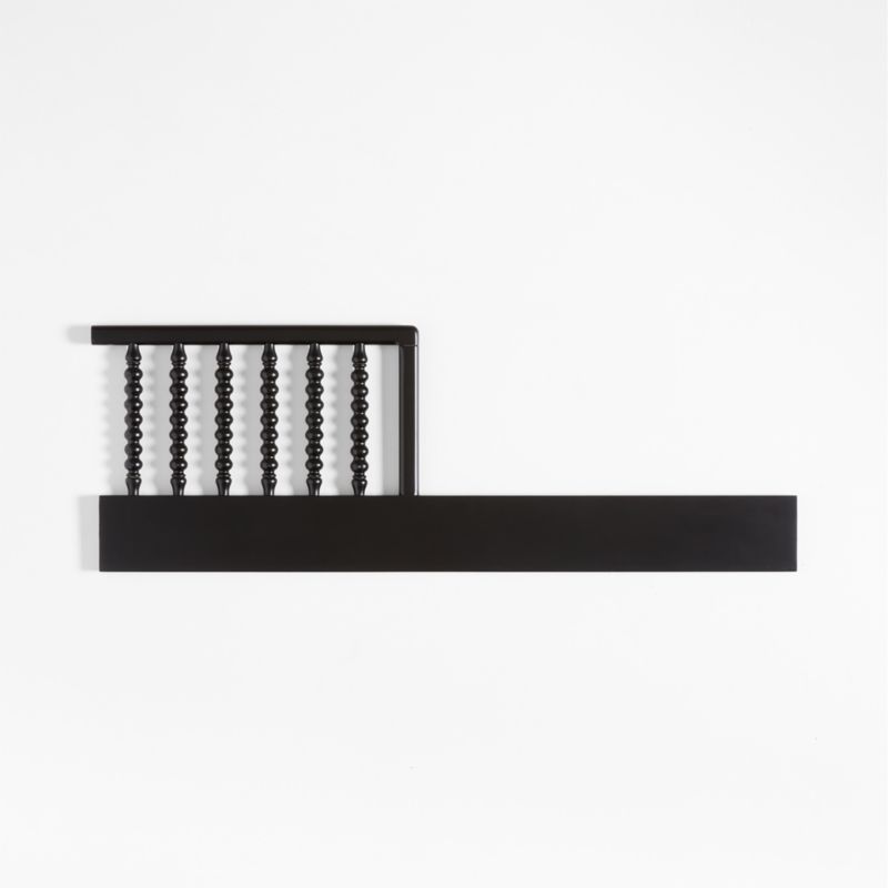 Jenny Lind Black Wood Spindle Toddler Bed Rail added by Spoak Member
