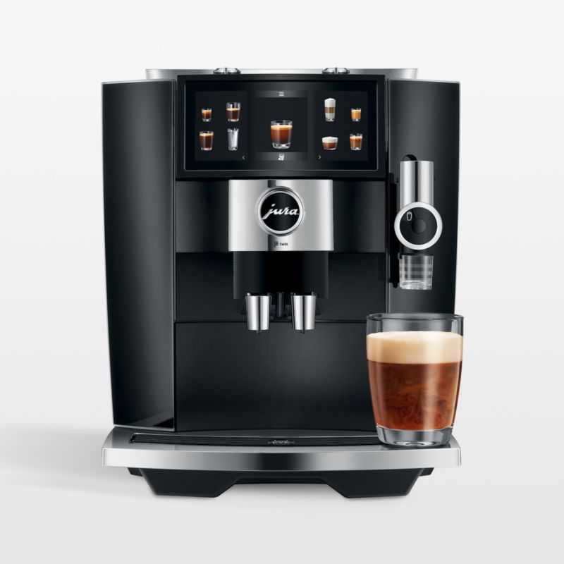 JURA ® J8 twin Automatic Espresso Machine in Diamond Black added by Spoak Member