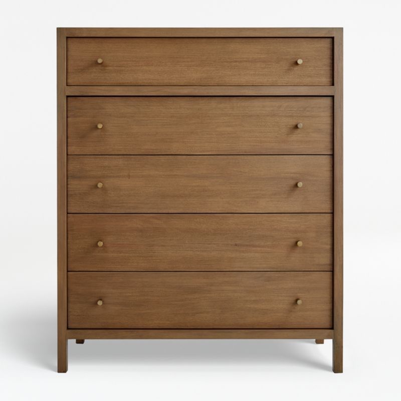 Keane 42" Solid Driftwood 5-Drawer Tall Dresser added by Spoak Member