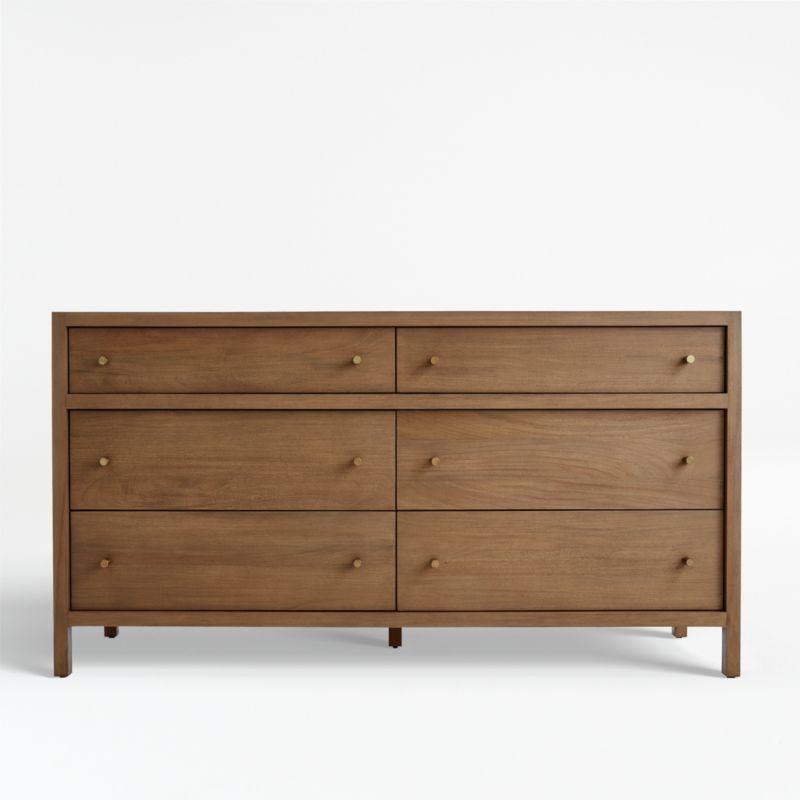 Keane 64" Solid Driftwood 6-Drawer Dresser added by Spoak Member