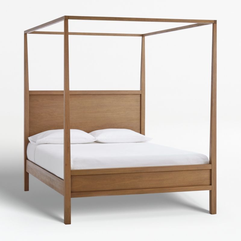 Keane Solid Driftwood Queen Canopy Bed added by Spoak Member