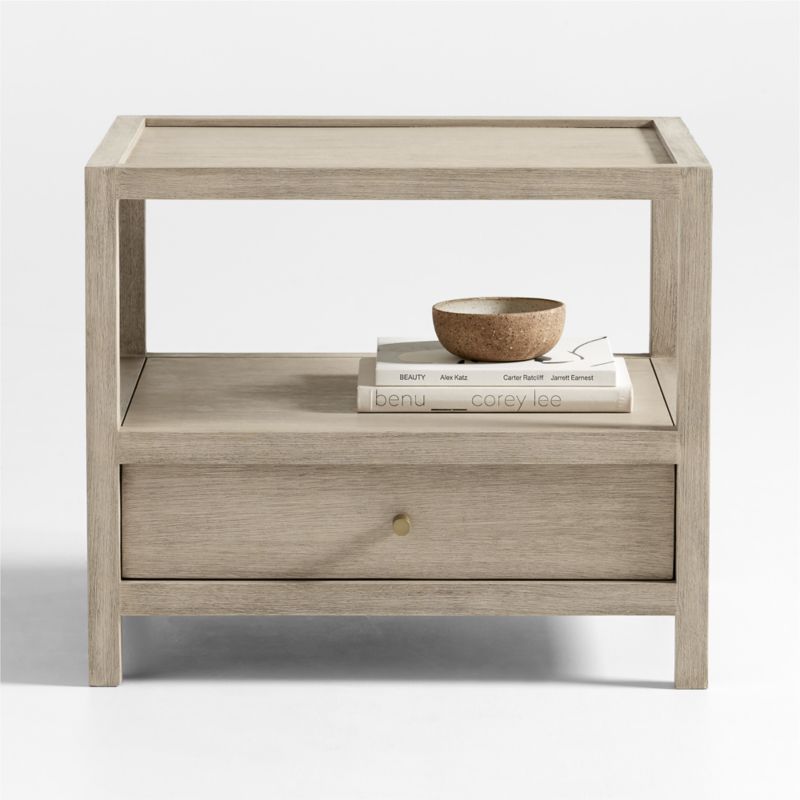 Keane Large Weathered Natural Wood Storage End Table added by Spoak Member