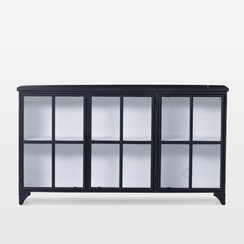 Kedzie Iron Storage Media Console with Glass Doors added by Spoak Member