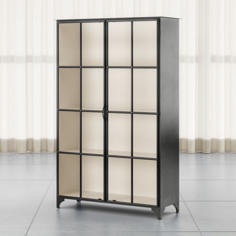 Kedzie 48" Black-and-White Storage Cabinet added by Spoak Member