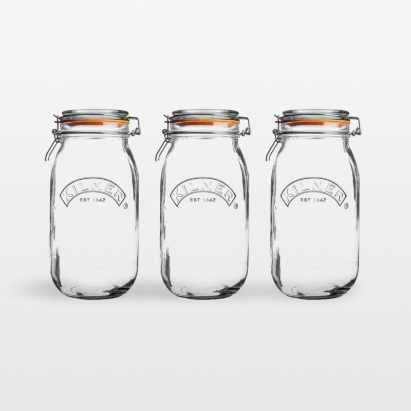 Kilner® 68-Oz. Round Clip-Top Jars, Set of 3 added by Spoak Member