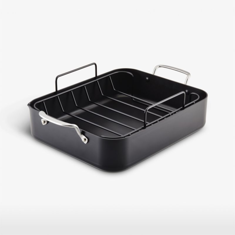 KitchenAid Hard-Anodized Aluminum Non-Stick Roasting Pan with Rack added by Spoak Member