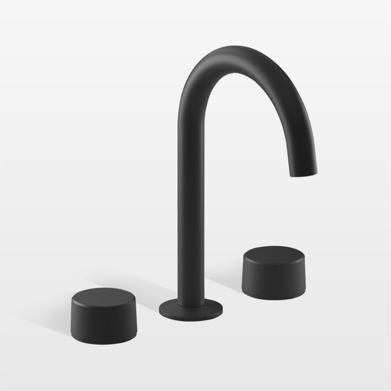 Kohler ® Components ® Matte Black Widespread Bathroom Sink Faucet and Handles<br /> added by Spoak Member