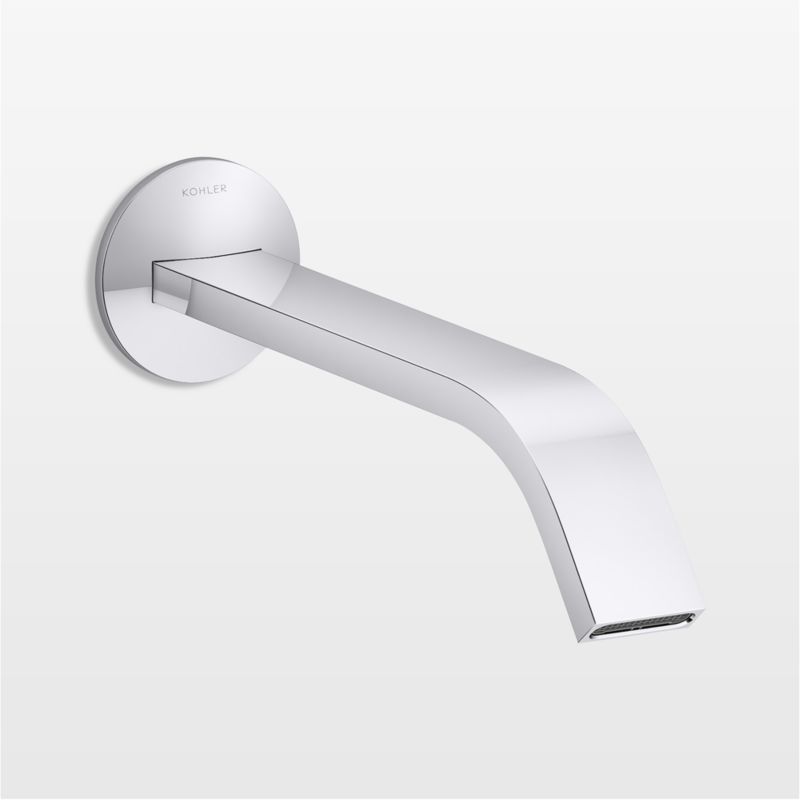 Kohler ® Components ® Chrome Wall-Mounted Bathroom Sink Faucet and Handle added by Spoak Member