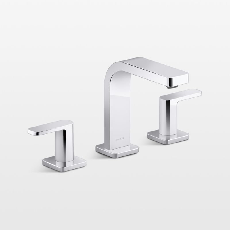 Kohler ® Parallel ® Widespread Chrome Bathroom Sink Faucet and Handles added by Spoak Member