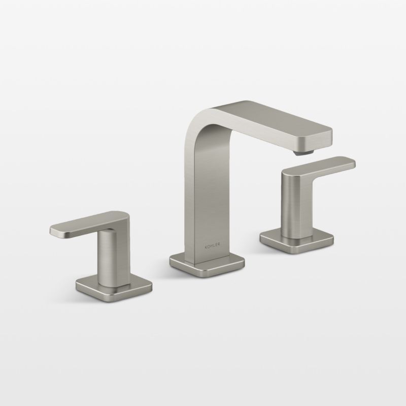 Kohler ® Parallel ® Widespread Nickel Bathroom Sink Faucet and Handles<br /> added by Spoak Member