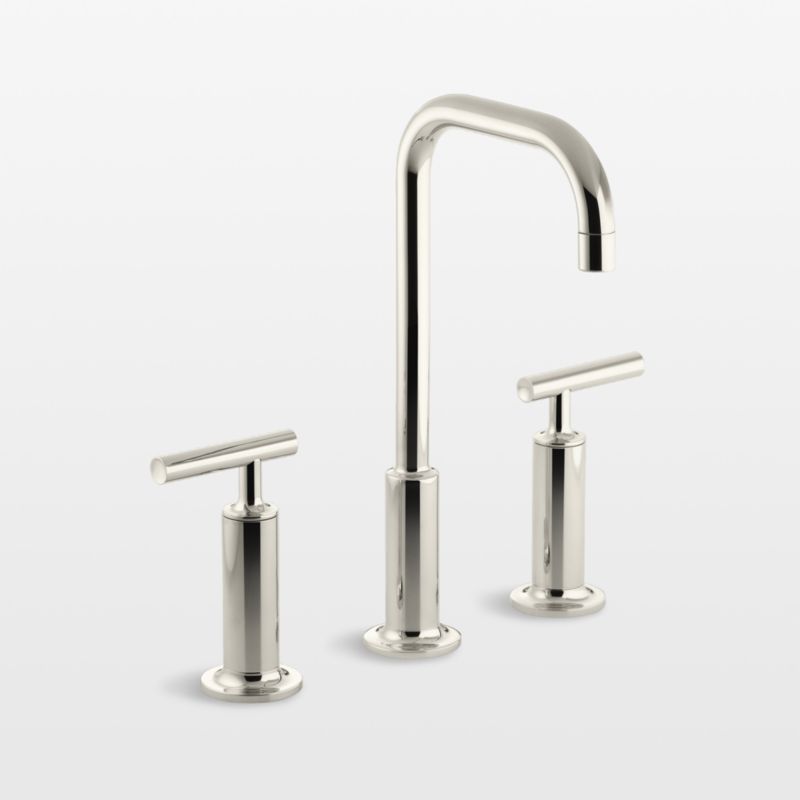 Kohler ® Purist ® Widespread Chrome Gooseneck Bathroom Sink Faucet added by Spoak Member