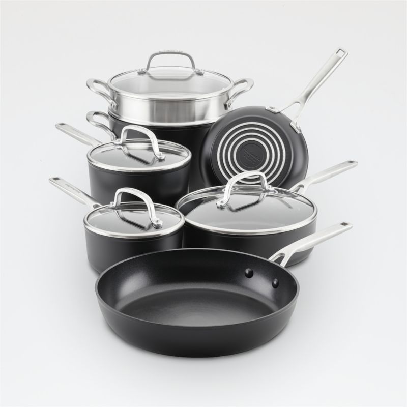 KitchenAid ® 11-Piece Hard-Anodized Non-Stick Cookware Set added by Spoak Member