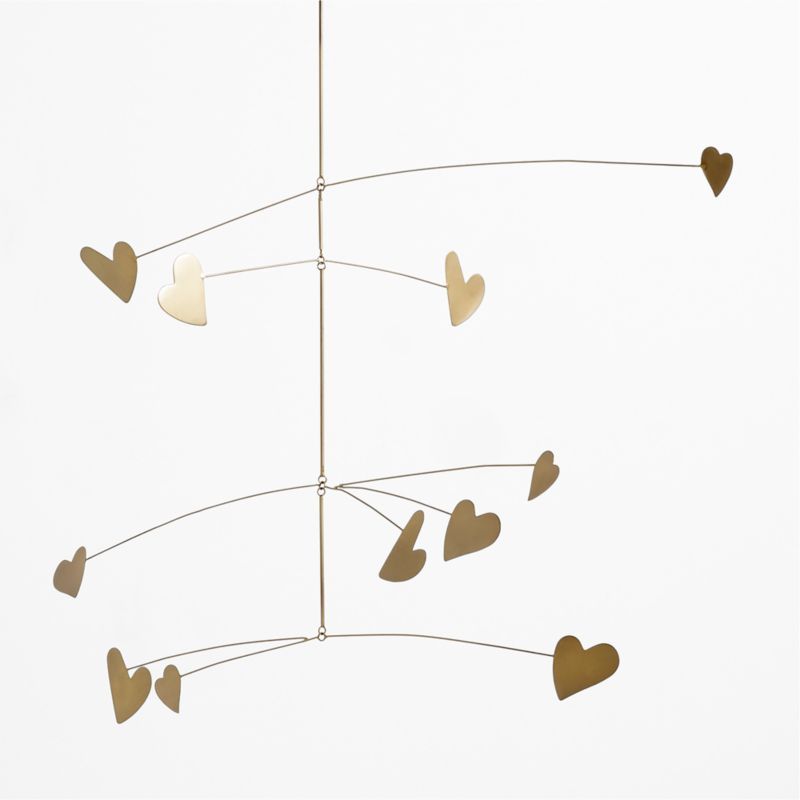 Brass Heart Baby Nursery Mobile by Leanne Ford added by Spoak Member