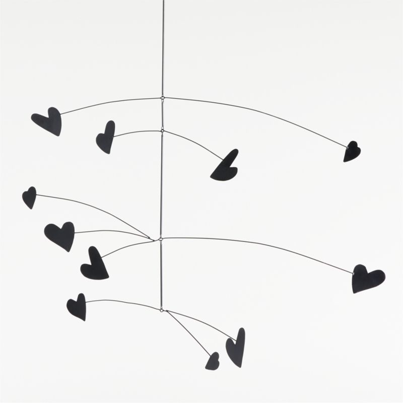 Heart Baby Nursery Mobile by Leanne Ford + Reviews | Crate & Kids added by Beige Studio