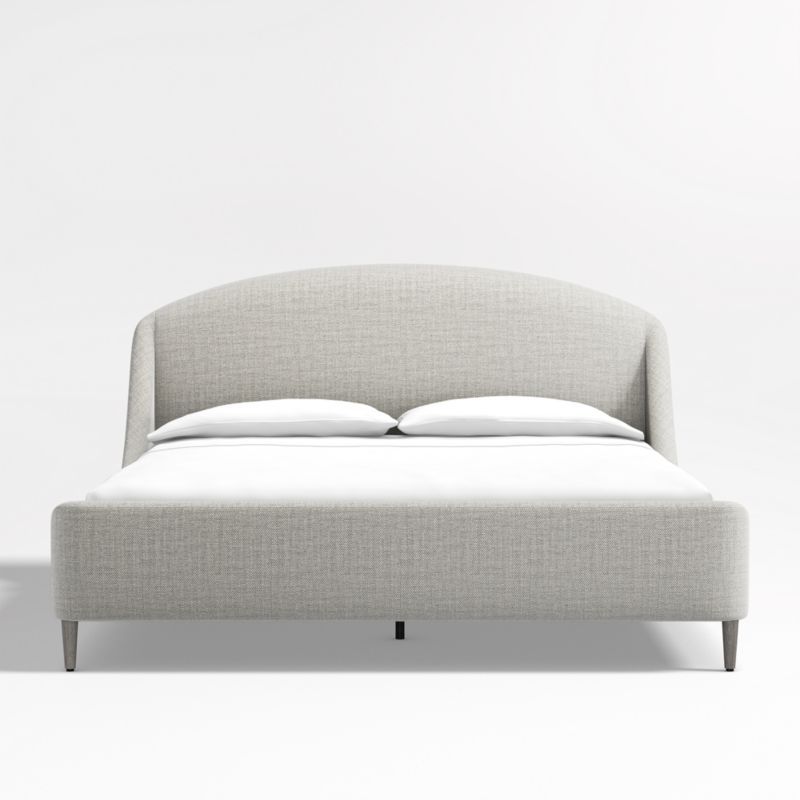 Lafayette Mist Grey Upholstered King Bed added by Spoak Member