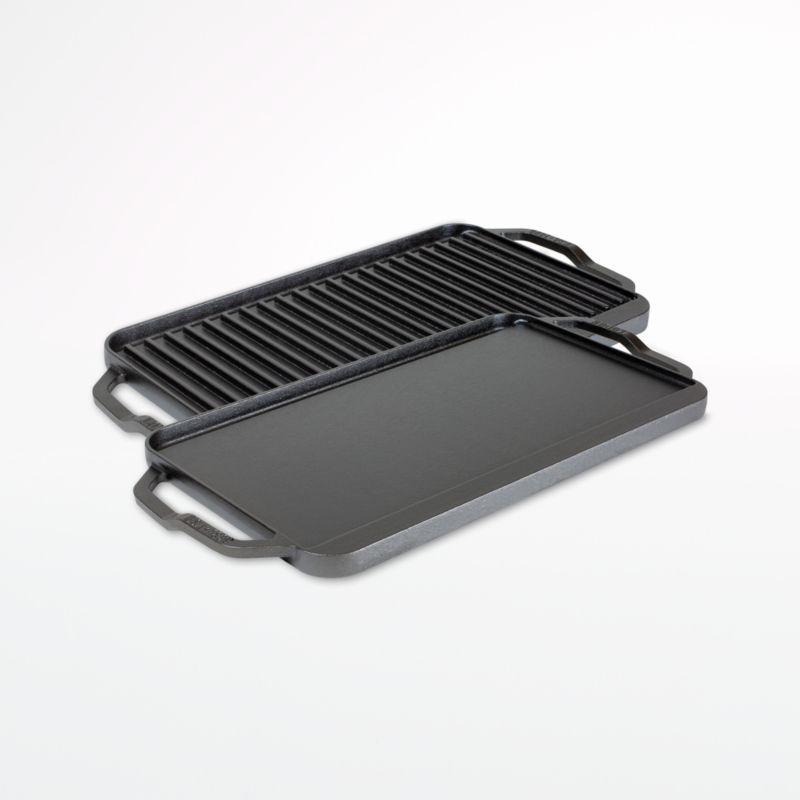 Lodge ® Chef Collection Seasoned Cast Iron Double Burner Reversible Grill/Griddle added by Spoak Member