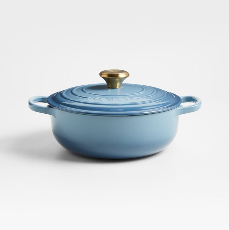 Le Creuset ® Signature 3.5-Qt. Chambray Enameled Cast Iron Sauteuse Oven added by Spoak Member