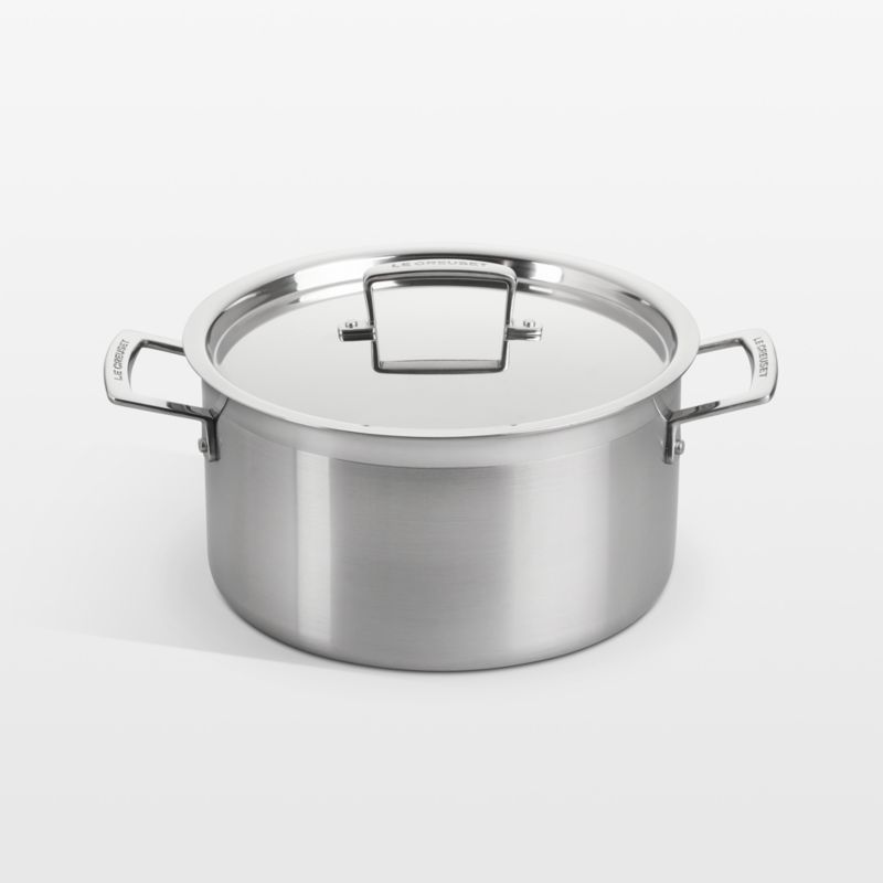 Le Creuset ® Classic Stainless Steel 6.25-Qt. Stockpot with Lid added by Spoak Member