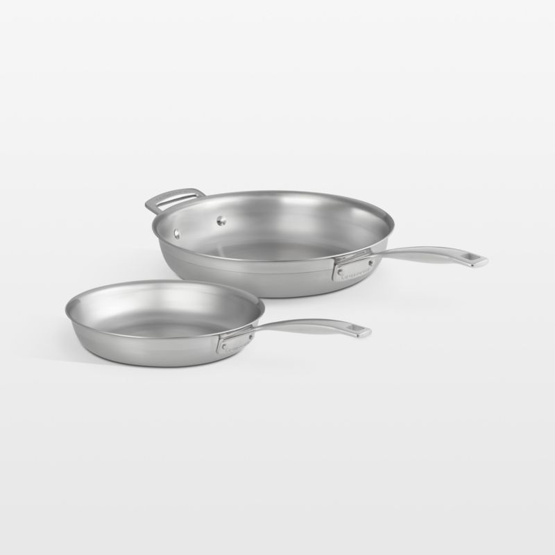 Le Creuset ® Classic Stainless Steel 2-Piece Fry Pan Set added by Spoak Member
