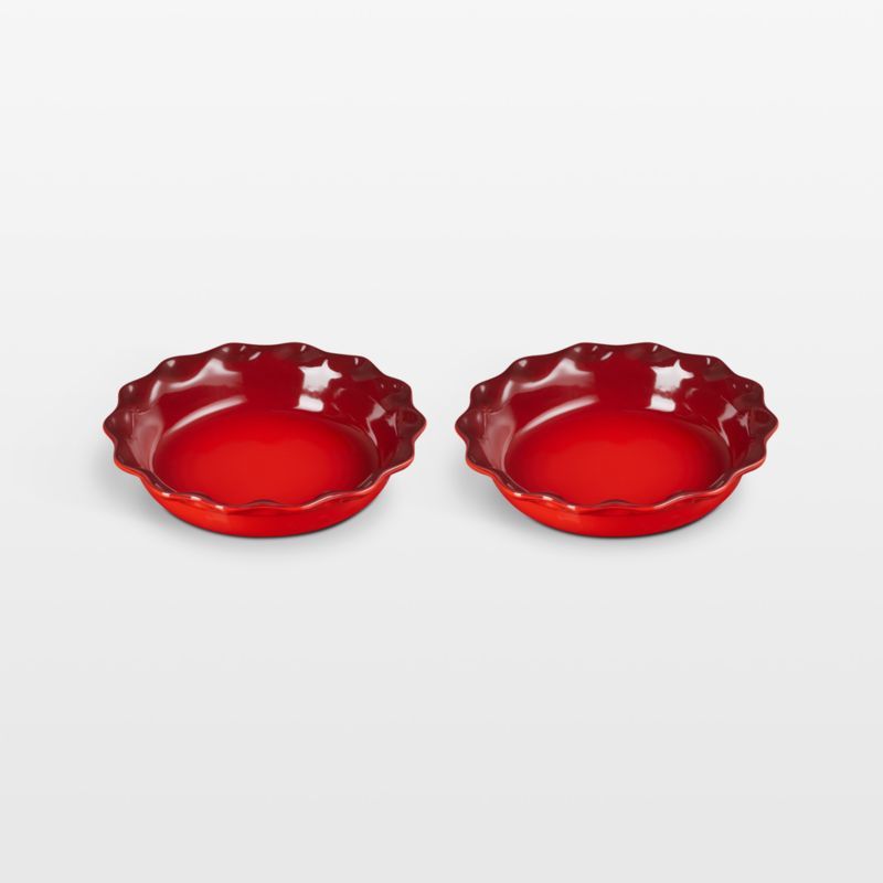 Le Creuset ® Heritage 9" Cerise Pie Dishes, Set of 2 added by Spoak Member