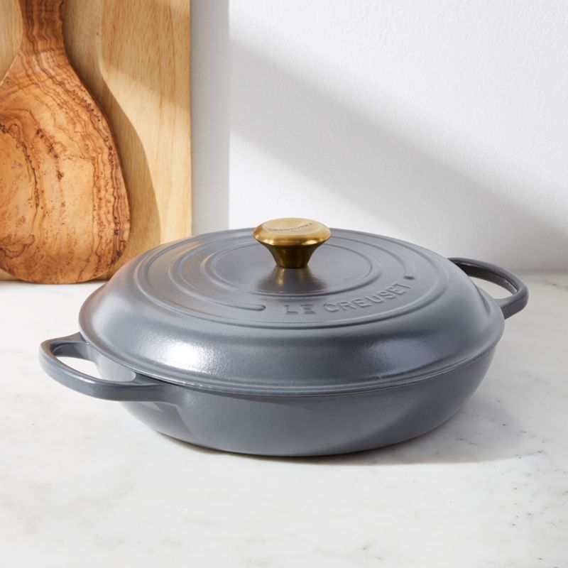 Le Creuset ® Signature 3.5-Qt. Graphite Grey Braiser added by Spoak Member