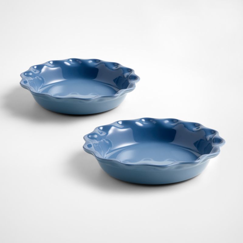 Le Creuset ® Heritage 9" Chambray Pie Dishes, Set of 2 added by Spoak Member