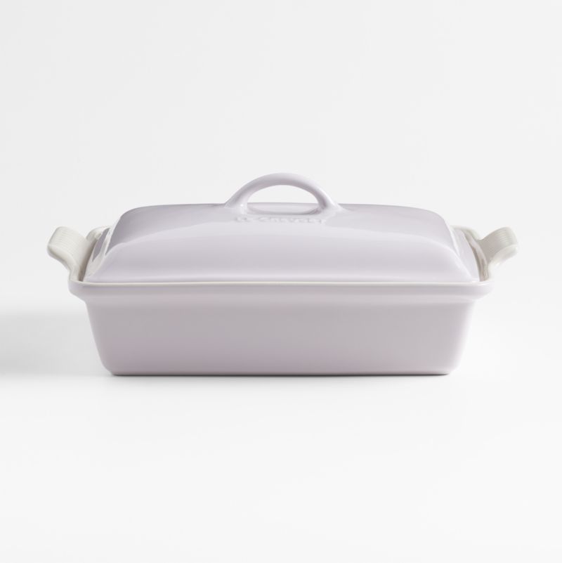 Le Creuset ® Heritage 4-Qt. Shallot Rectangular Casserole Dish with Lid added by Spoak Member