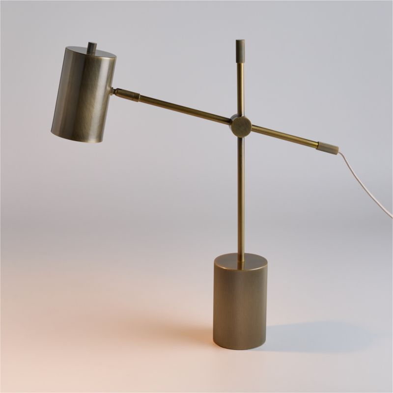 Lemaire Adjustable Brass Metal Task Lamp 21.75" added by Spoak Member