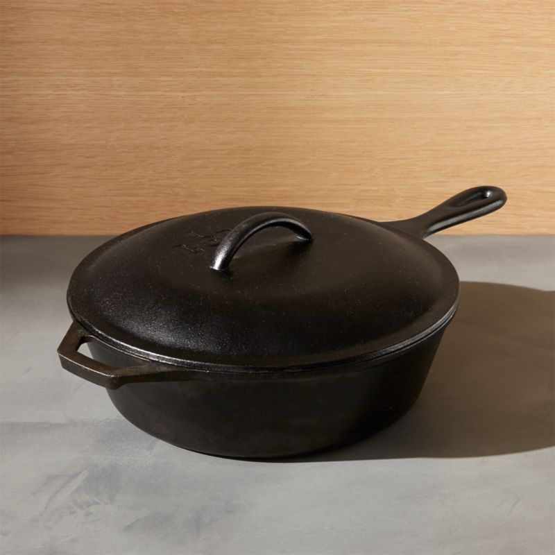 Lodge ® Cast Iron Deep Skillet with Lid added by Spoak Member