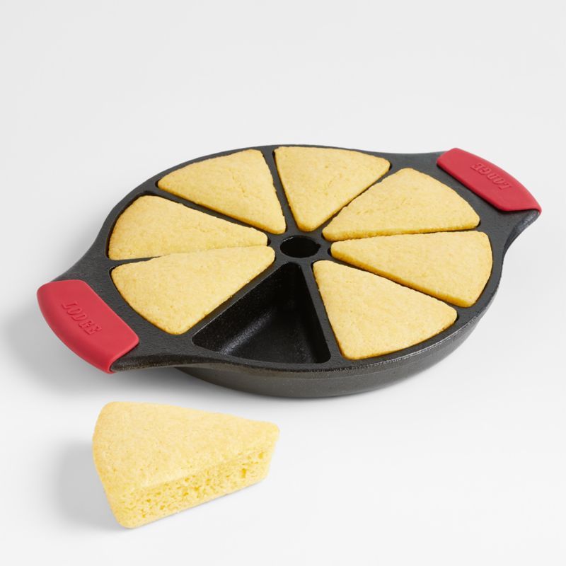 Lodge ® Cast Iron Wedge Pan with Silicone Grip added by Spoak Member