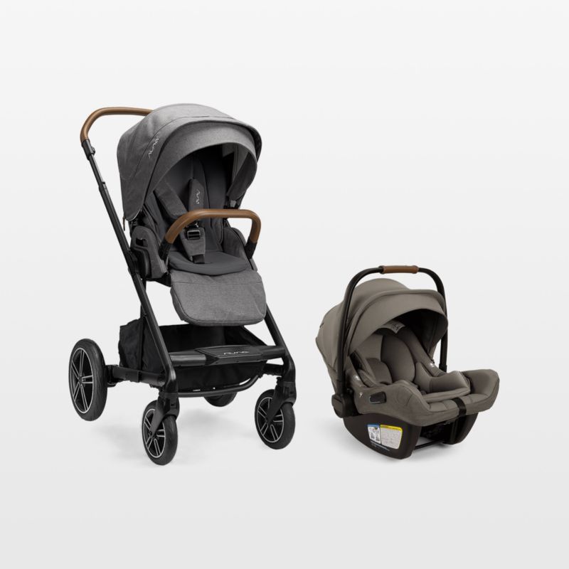 Nuna ® PIPA ™ aire rx Granite Grey Reclining Baby Car Seat + MIXX ™ next Stroller Travel System added by Spoak Member