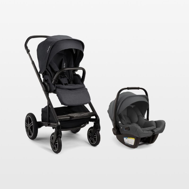 Nuna ® PIPA ™ aire rx Ocean Dark Blue Reclining Baby Car Seat + MIXX ™ next Stroller Travel System added by Spoak Member